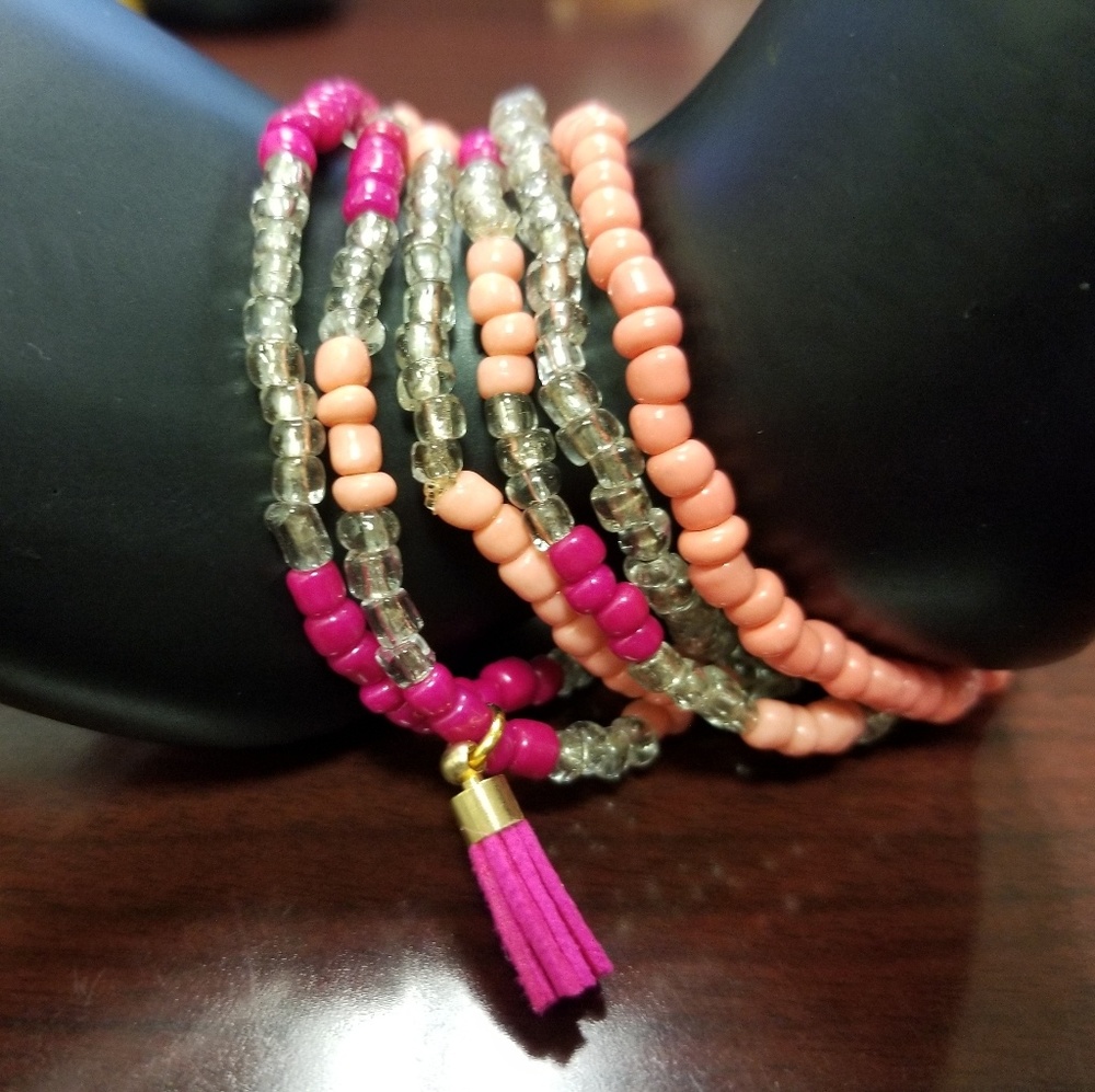 Handmade stretch bracelets - Picture 6 of 6